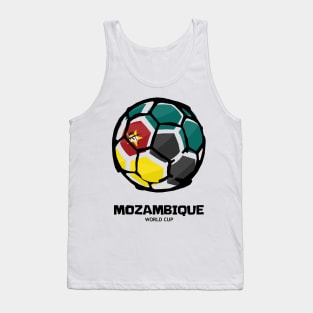 Mozambique Football Country Flag Tank Top